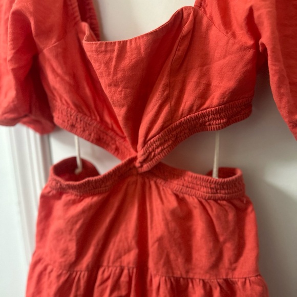 Free People Cross of Sunlight Cutout Mini Dress - Picture 8 of 9